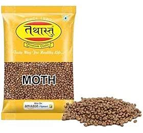 TATHASTU Moth Dal, Moth Beans -1 Kg Moth Dal, Healthy Pulses, Rich In Proteins & Dietary Fibre